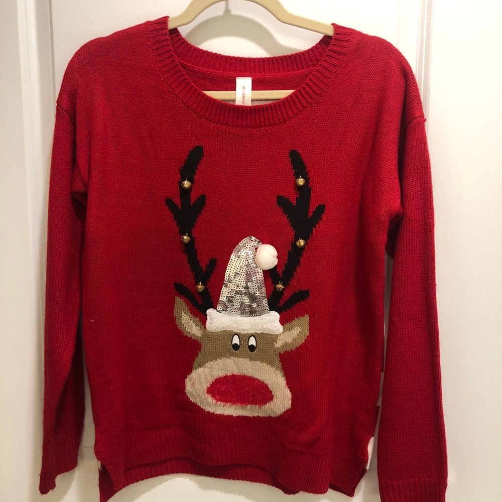 Reindeer holiday sweater - ugly Christmas